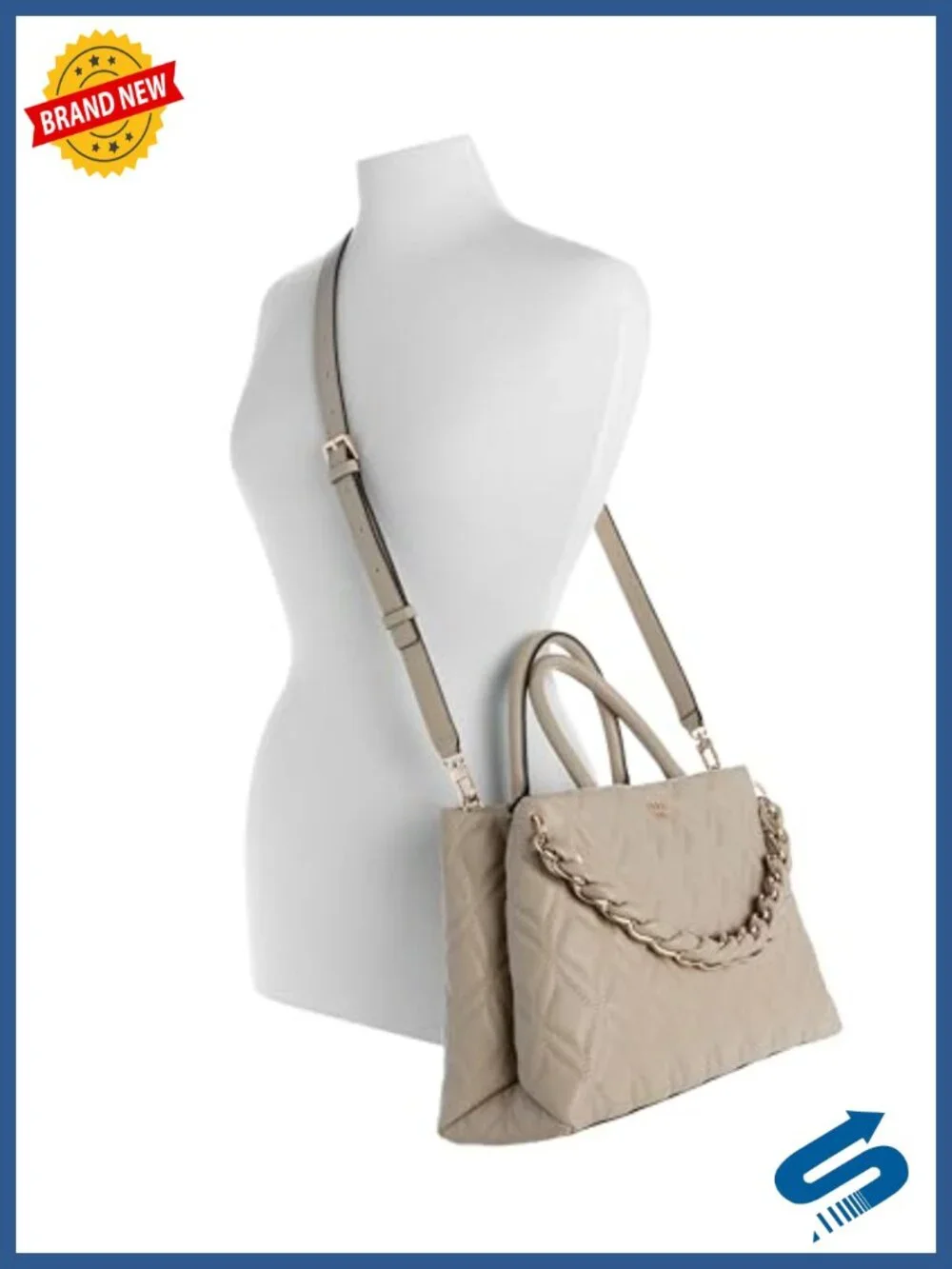 Maxine Girlfriend Satchel with Adjustable Strap, 3 Compartments